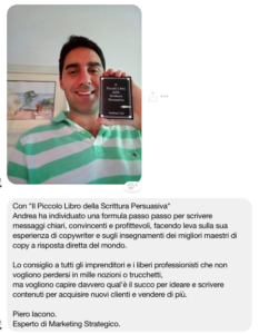 recensioni andrea lisi piccolo libro scrittura persuasiva