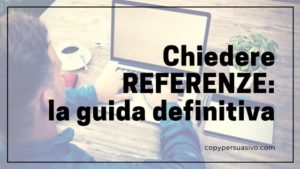 scrivere email per chiedere referenze contatti, andrea lisi copywriter