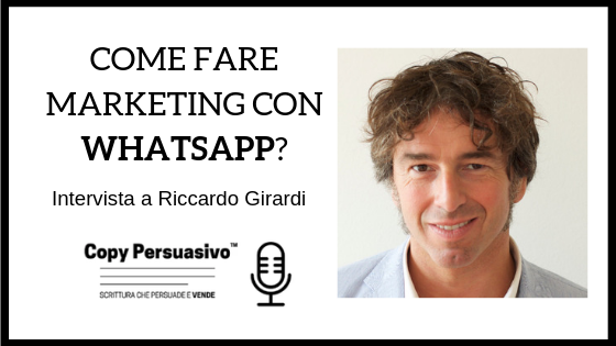 riccardo girardi whatsapp marketing