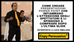 copy persuasivo podcast - presentazioni persuasive