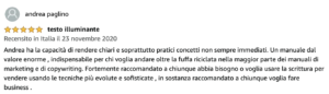 recensione sfornaclienti andrea paglino copy persuasivo andrea lisi manuale copywriting per professionisti e microimprese acquisizione clienti