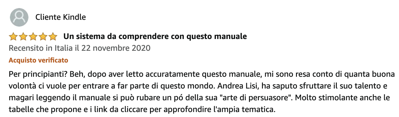 diventare copywriter recensione manuale sfornaclienti copy persuasivo andrea lisi manuale copywriting per professionisti e microimprese acquisizione clienti