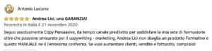 antonio luciano recensione manuale sfornaclienti copy persuasivo andrea lisi manuale copywriting per professionisti e microimprese acquisizione clienti