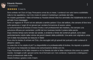 opinioni copy persuasivo club edoardo