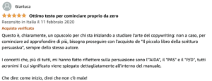 opinioni libri copy persuasivo gli attrezzi del mestiere - recensione su manuale per scrivere per la vendita