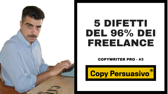 5 difetti del 96% dei freelance