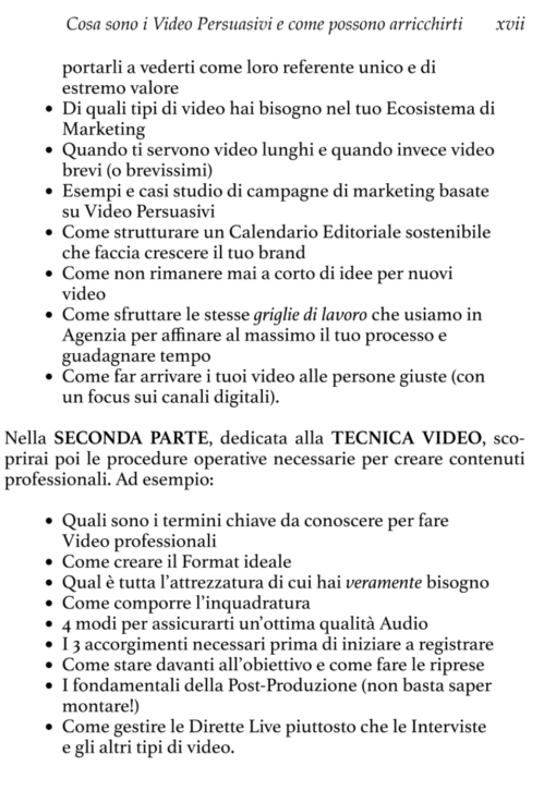 manuale video marketing formula strategica e tecnica per fare marketing con i video