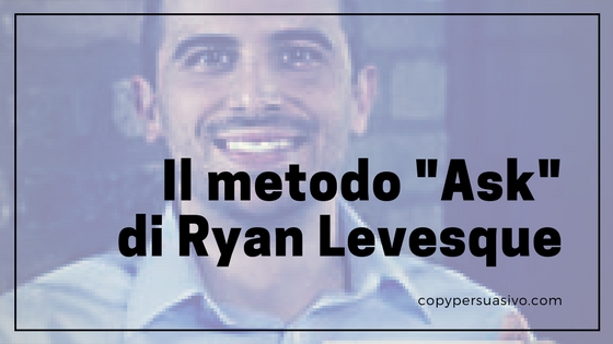 Il Metodo "Ask" di Ryan Levesque