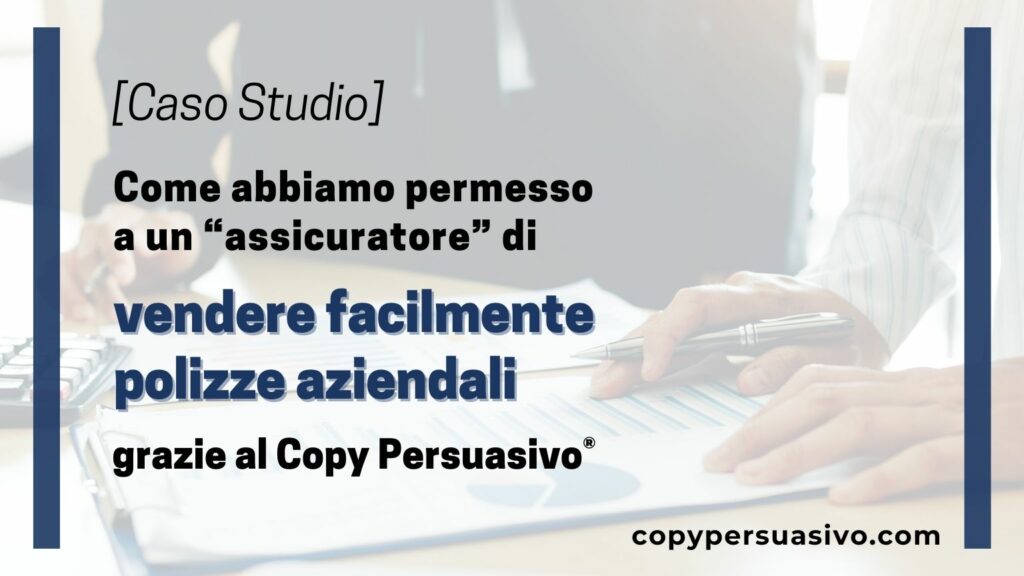 Caso Studio Settore Assicurativo - MarFis Advisors e Filippo Fischietti