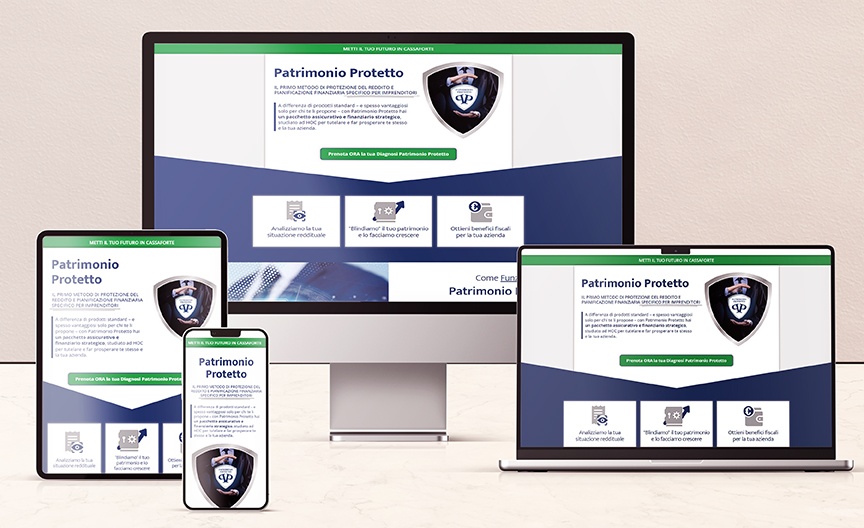 Patrimonio Protetto - Landing Page