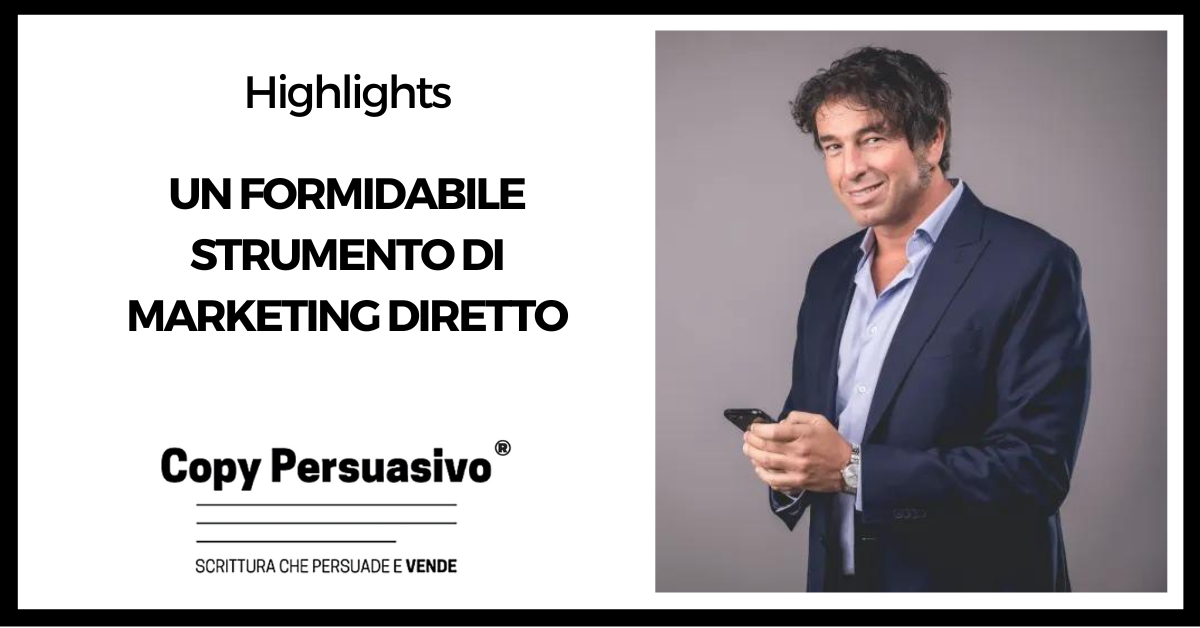 Un formidabile strumento di marketing diretto - marketing conversazionale, marketing diretto, Riccardo Girardi, Whatsadvanced, whatsapp, whatsapp marketing