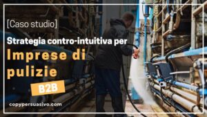 marketing imprese pulizie b2b con lettera di vendita cartacea