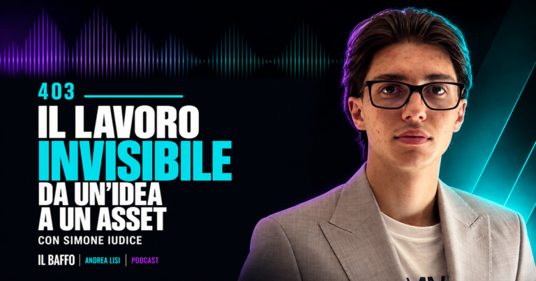 Simone Iudice, di Marketing persuasivo, con Andrea lisi parla di marketing e AI